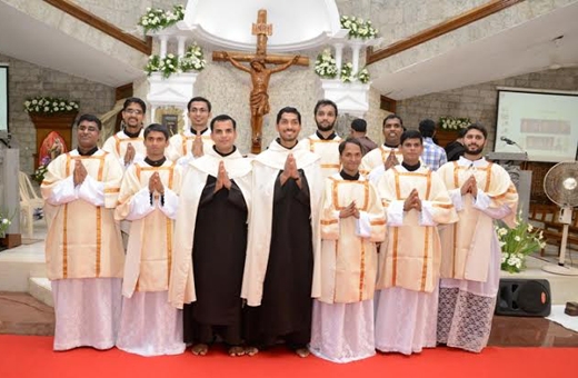 Bishop Francis Serrao ordains 9 deacons